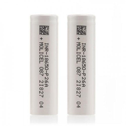 Molicel P26A 18650 Battery Twin Pack
