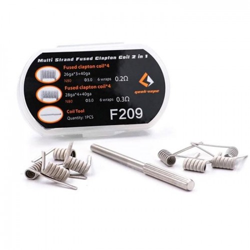 Geekvape F209 Prebuilt 2 in 1 Multi Strand Fu...