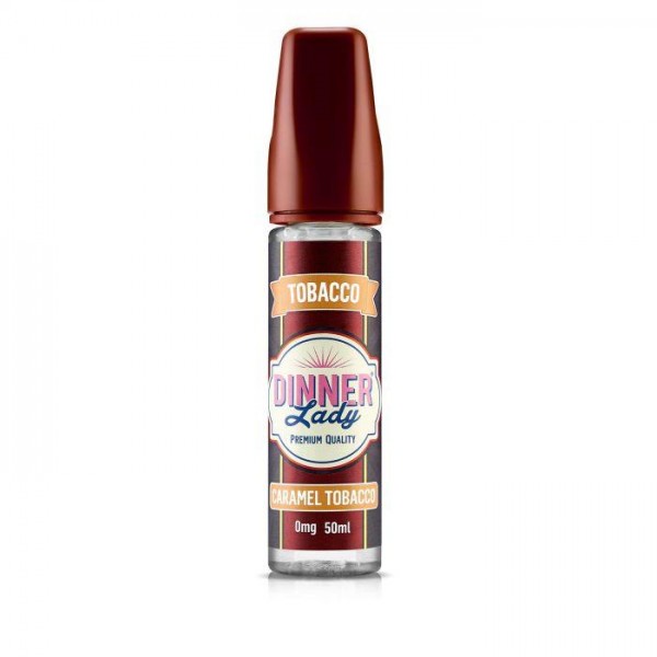 Dinner Lady Caramel Tobacco 50ml Short Fill E-Liquid