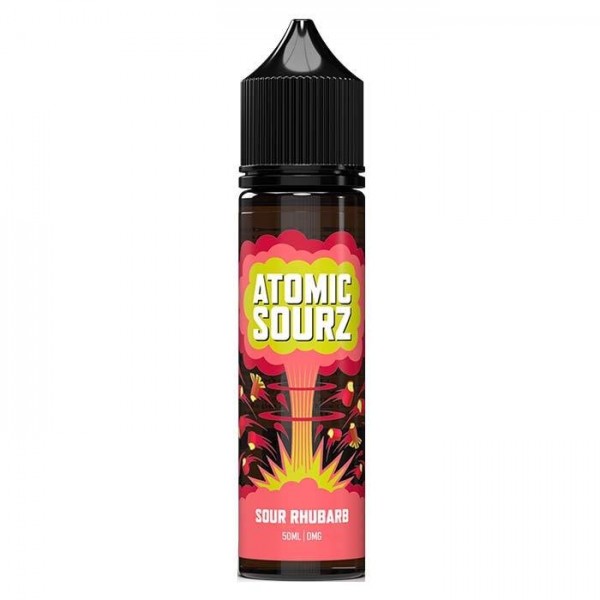 Atomic Sourz – Sour Rhubarb 50ml Short Fill E-liquid