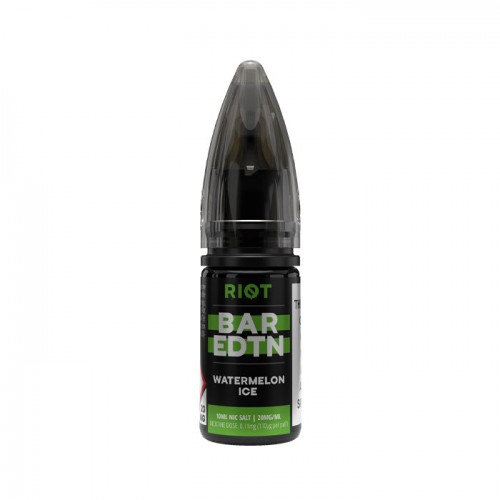 Riot Squad BAR EDTN Watermelon Ice 10ml Nic S...