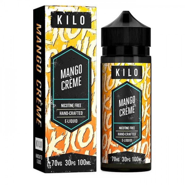 Kilo E-Liquids - Mango Creme 100ml Short Fill...