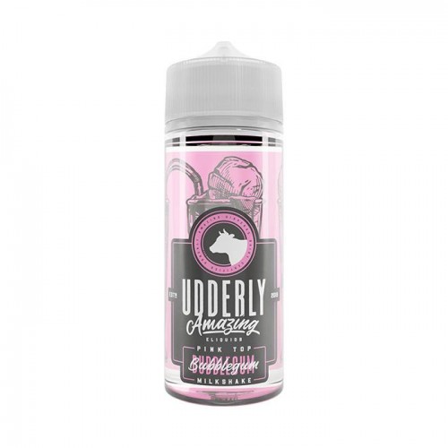 Udderly Amazing Range 100ml Bubblegum Milksha...