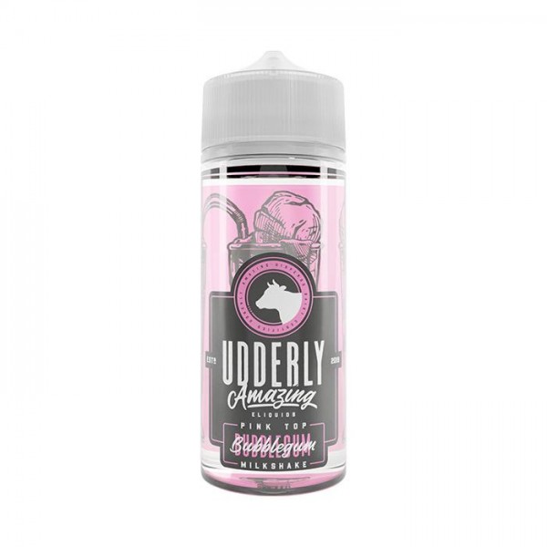 Udderly Amazing Range 100ml Bubblegum Milksha...