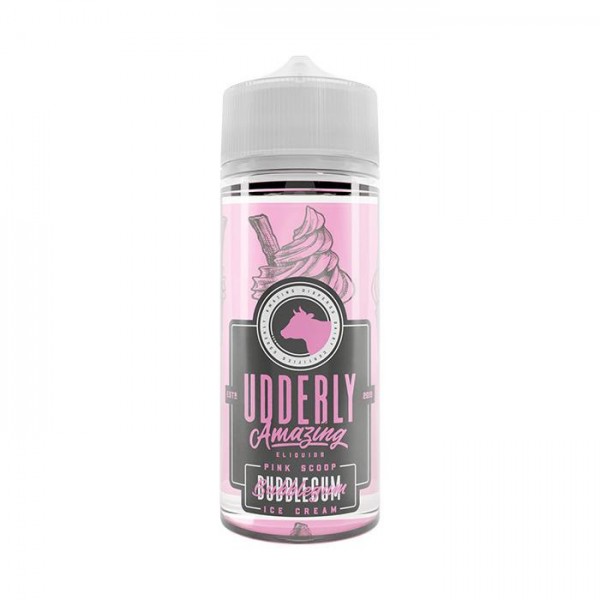 Udderly Amazing Range 100ml Bubblegum Ice Cre...