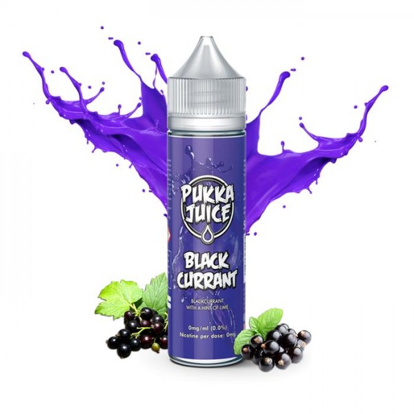 Pukka Juice - Blackcurrant 50ml Short Fill E-...