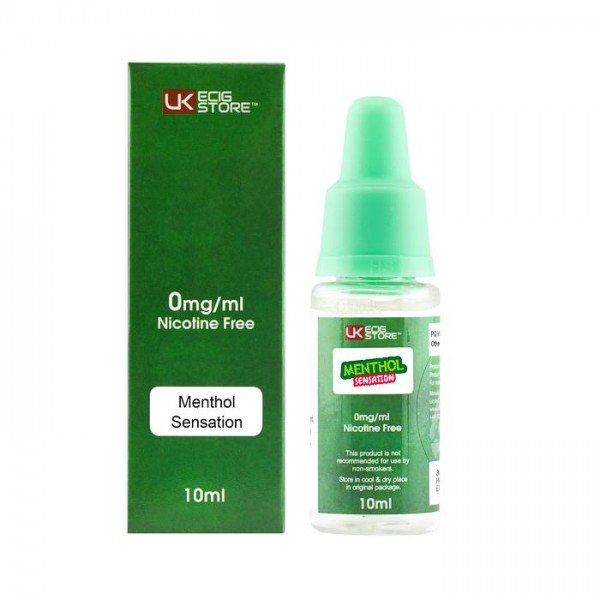 UK ECIG STORE - Menthol Sensation 10ml - Add On